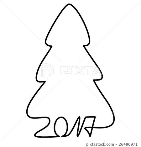 Happy new year 2017 text design Happy new year 2017 text design 26490971