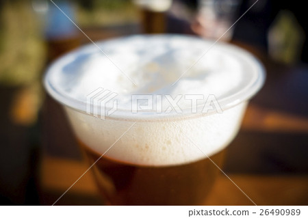 detail of beer on the table detail of beer on the table 26490989