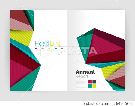 Low poly triangle business background 26491566