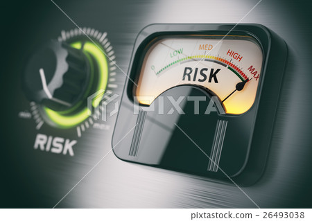Risk of investment strategy concept.  26493038