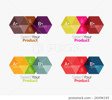 Business geometric layouts with option text Business geometric layouts with option text 26496195