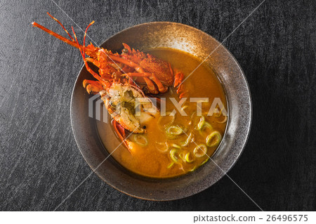 Shrimp lobster miso soup Japanese high quality lobster 26496575