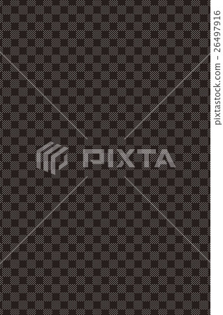 Background material wallpaper, polka dot pattern, pokka dot, check pattern, dither pattern, decoration, wrapping paper 26497916