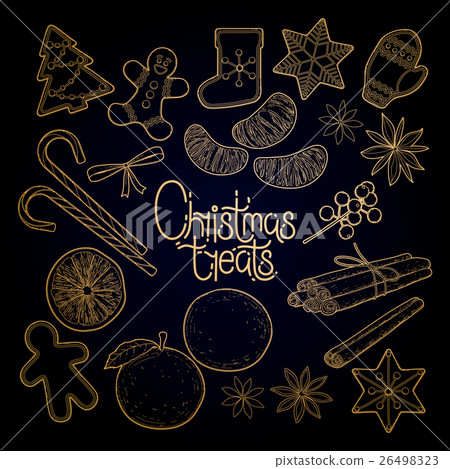 Graphic christmas treats Graphic christmas treats 26498323