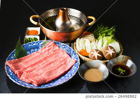 Luxury Shabu-shab Set Shabu-shabu Japanese food 26498982
