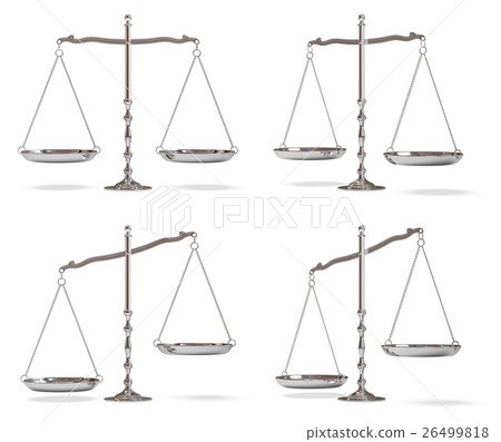 Silvery balance weight inclination set 26499818