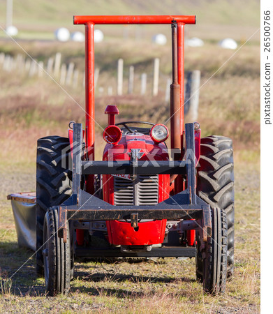 Old tractor in Iceland 26500766