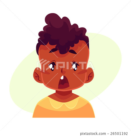 Little boy face, surprised facial expression Little boy face, surprised facial expression 26501192