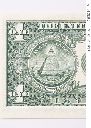 Eye Of Providence Of A One Dollar Bill Stock Photo 26501449 Pixta