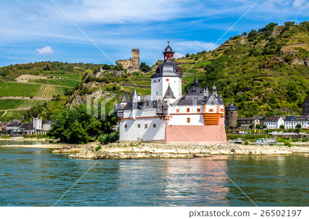 Pfalzgrafenstein Castle in the Rhine river Pfalzgrafenstein Castle in the Rhine river 26502197