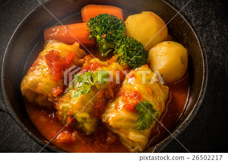 Roll cabbage roll Turkey dish 26502217