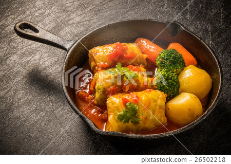 Roll cabbage roll Turkey dish 26502218