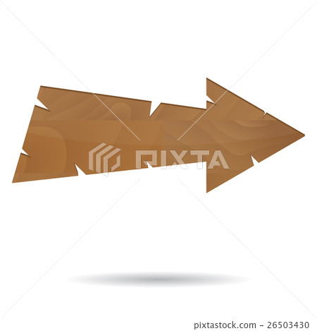 Wooden arrow grunge Wooden arrow grunge 26503430