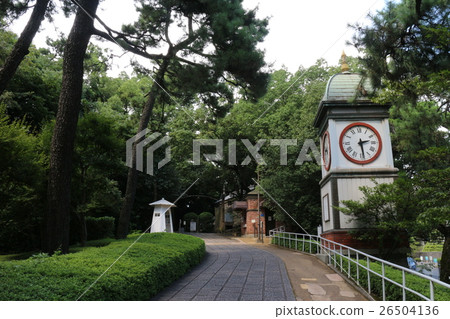 Watch clock at Kure entering the Kure mountain memorial hall 26504136