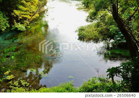 Shizuoka prefecture tourist attractions · First observation platform Spiritual springs in the eastern Oriental springs in the eyes Okinawa River flowing south from spring to side 26506640