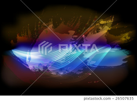 Abstract sky background with flying clouds. EPS10 - Stock Illustration ...