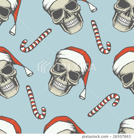 Vector skull illustration 26507663