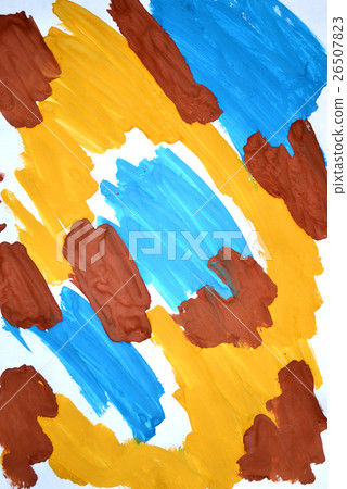 abstract background brush strokes yellow, brown abstract background brush strokes yellow, brown 26507823