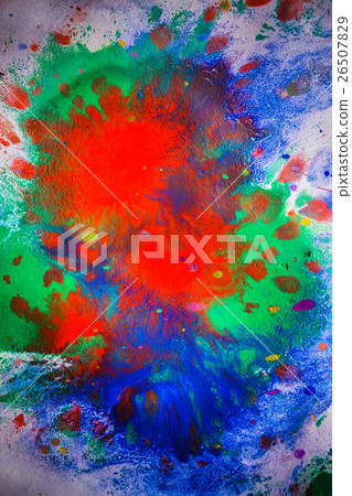 explosive emotional drops of red, green, blue on explosive emotional drops of red, green, blue on 26507829