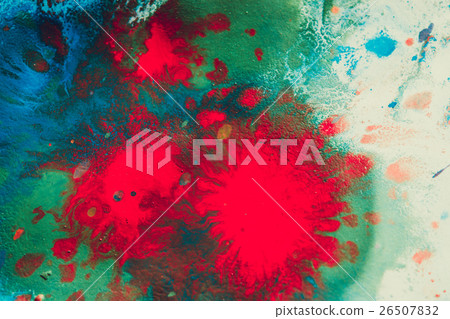 explosive emotional drops of red, green, blue on explosive emotional drops of red, green, blue on 26507832