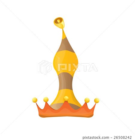 funky stripped cartoon christmas vector elf hat funky stripped cartoon christmas vector elf hat 26508242