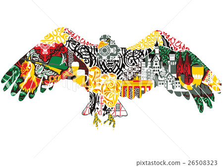 eagle designs and miniatures symbolizing Germany 26508323