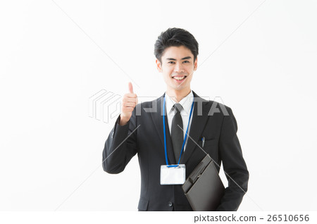Men in suits (in their twenties) 26510656