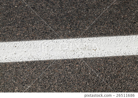 road markings, close-up road markings, close-up 26511686