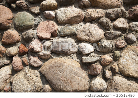 part of a stone wall part of a stone wall 26512486