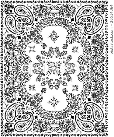 佩斯利圖案插畫 佩斯利圖案插畫 26514364