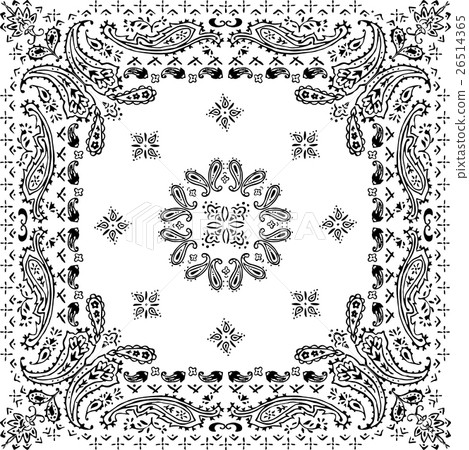 佩斯利圖案插畫 26514365