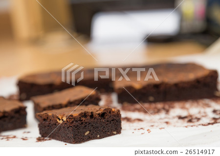 Fresh Homemade Chocolate Brownie Fresh Homemade Chocolate Brownie 26514917