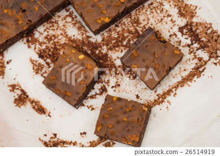 Fresh Homemade Chocolate Brownie Fresh Homemade Chocolate Brownie 26514919