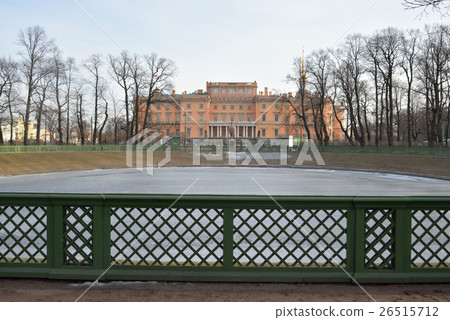 The Mikhailovsky Castle and Summer Garden. The Mikhailovsky Castle and Summer Garden. 26515712