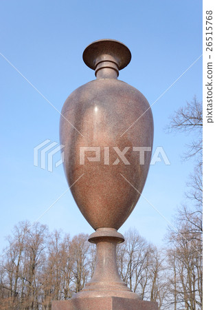 Porphyry vase in Summer Garden. Porphyry vase in Summer Garden. 26515768