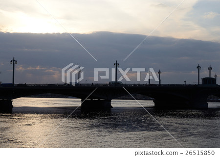 Silhouette of Annunciation bridge. 26515850