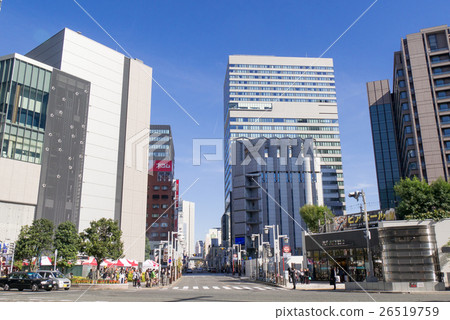 Nagoya city city scenery name From the street street, view Muda avenue 26519759