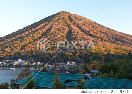 採取早晨太陽，日光市，櫪木縣的男性山 26519866