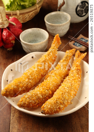 Deep fried shishamo fish Deep fried shishamo fish 26519875