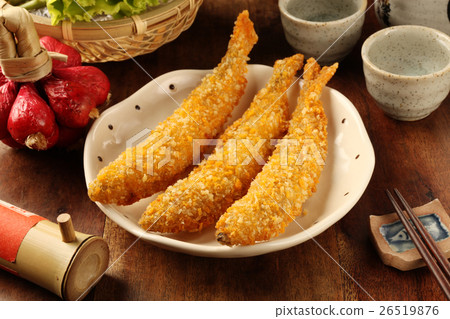 Deep fried shishamo fish Deep fried shishamo fish 26519876