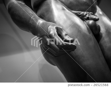 stone statue detail of human hand 26521568