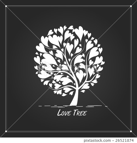 Love tree for your design Love tree for your design 26521874