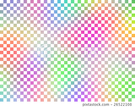 Japanese pattern checkered pattern (Ichimatsu Moyo) Japanese pattern checkered pattern (Ichimatsu Moyo) 26522108