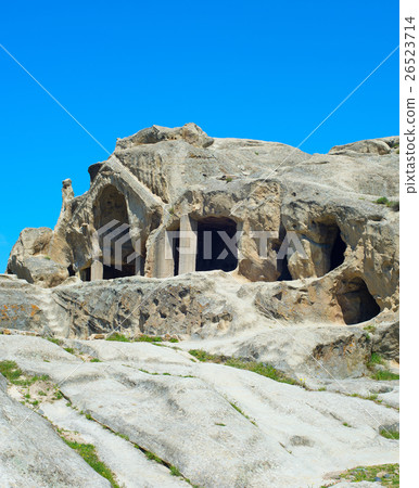 View of Uplistsikhe caves. Georgia 26523714