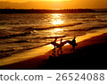 setting sun, evening sun, sunset 26524088