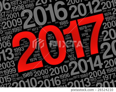 2017 Happy New Year and previous years 26524210