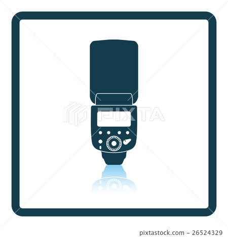 Icon of portable photo flash Icon of portable photo flash 26524329