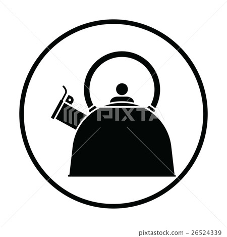 Kitchen kettle icon Kitchen kettle icon 26524339