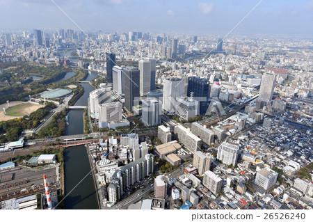 Aerial view of Osaka Business Park 26526240