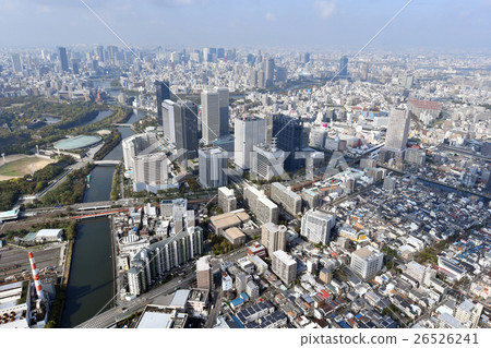 Aerial view of Osaka Business Park 26526241